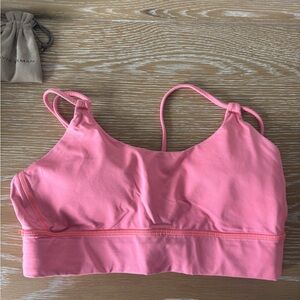 Pink Lulu sports bra